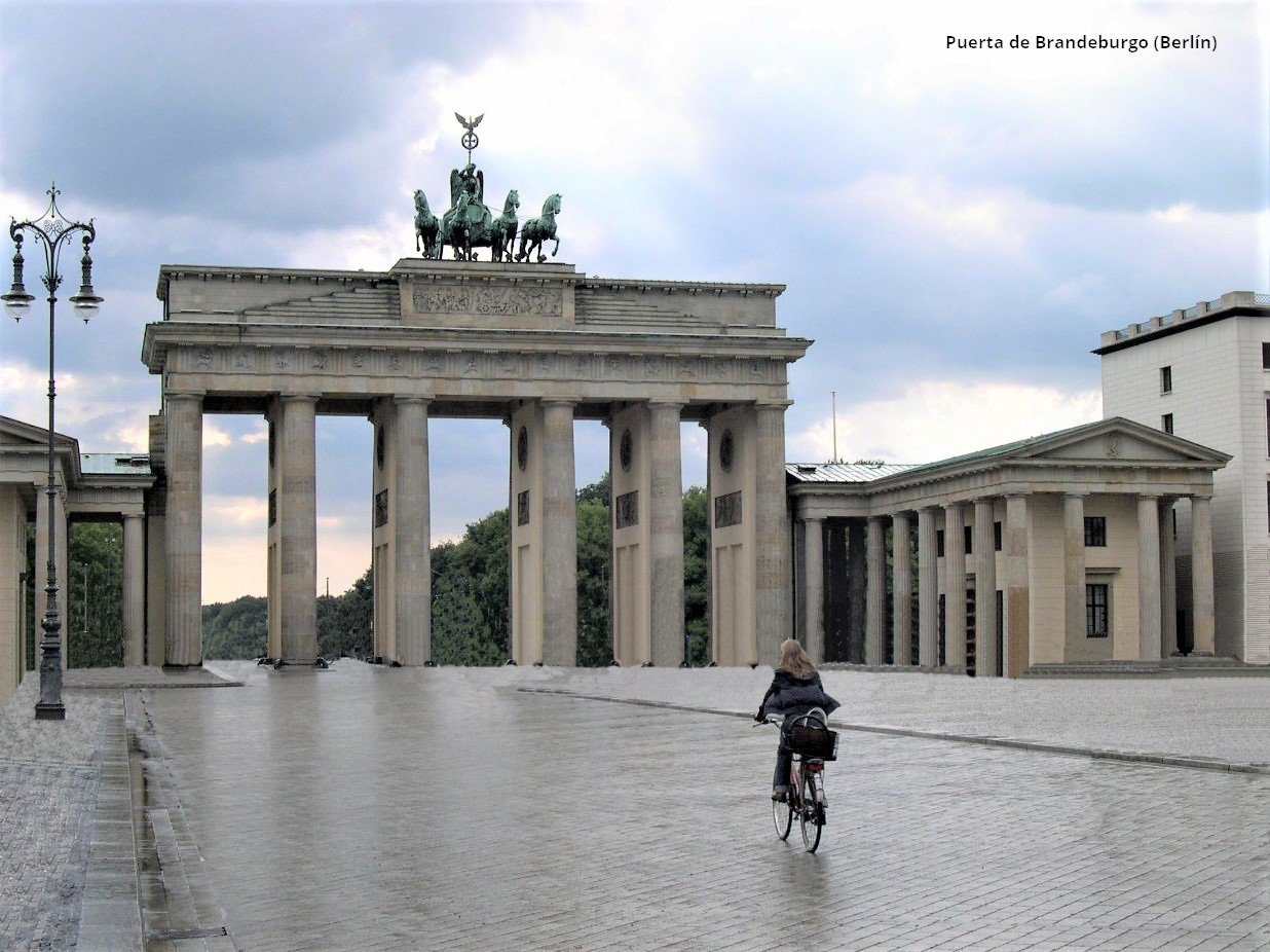 0 Puerta Brandeburgo-Berlín-Alemania
