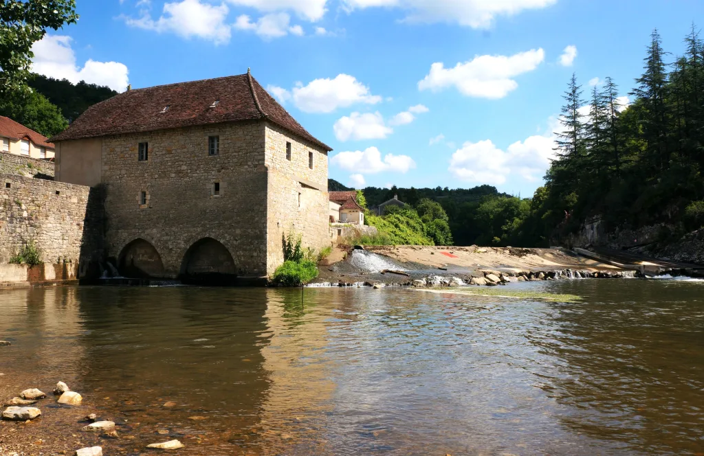 14 Moulin Château de Cabrerets-Turenne-Francia