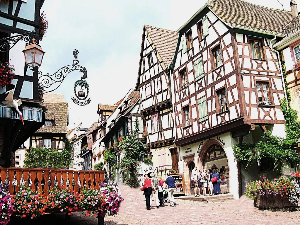1 Riquewihr-Alsacia-Francia