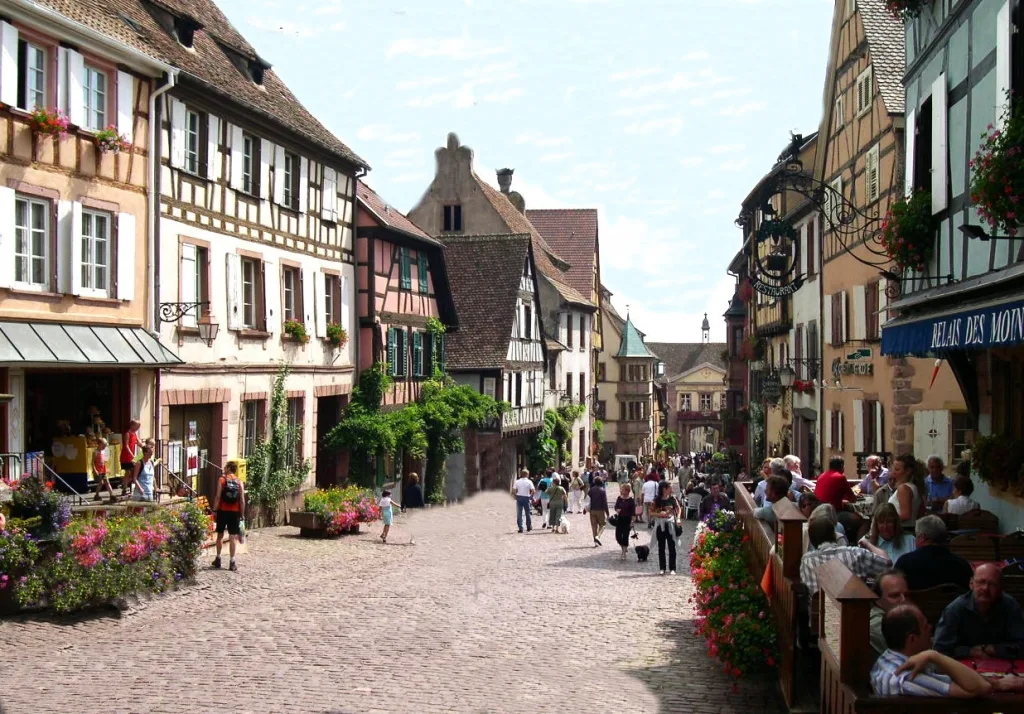 9 Riquewihr-Alsacia-Francia