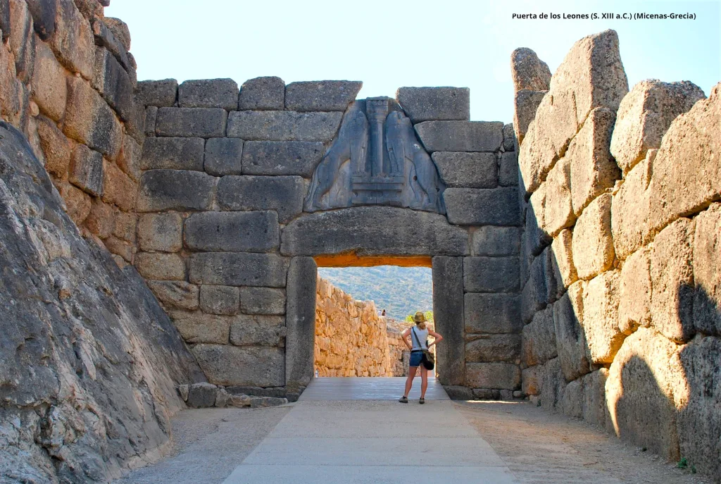 3 Puerta de los Leones-Micenas-Peloponeso-Grecia