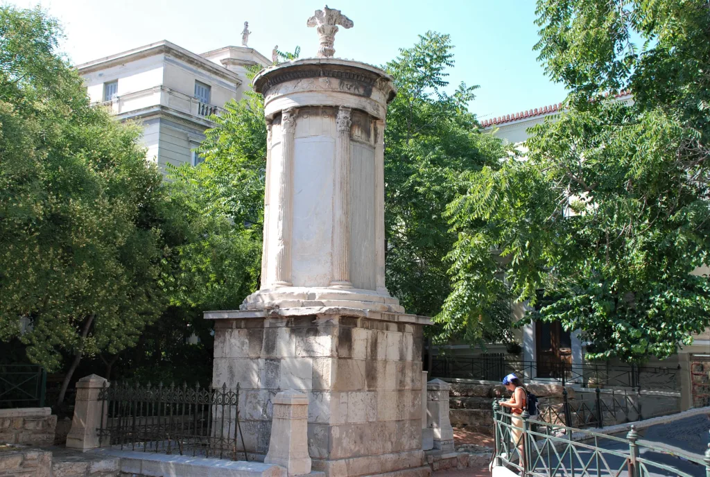 2 Linterna de Lisícrates-Atenas-Grecia2 Linterna de Lisícrates-Atenas-Grecia