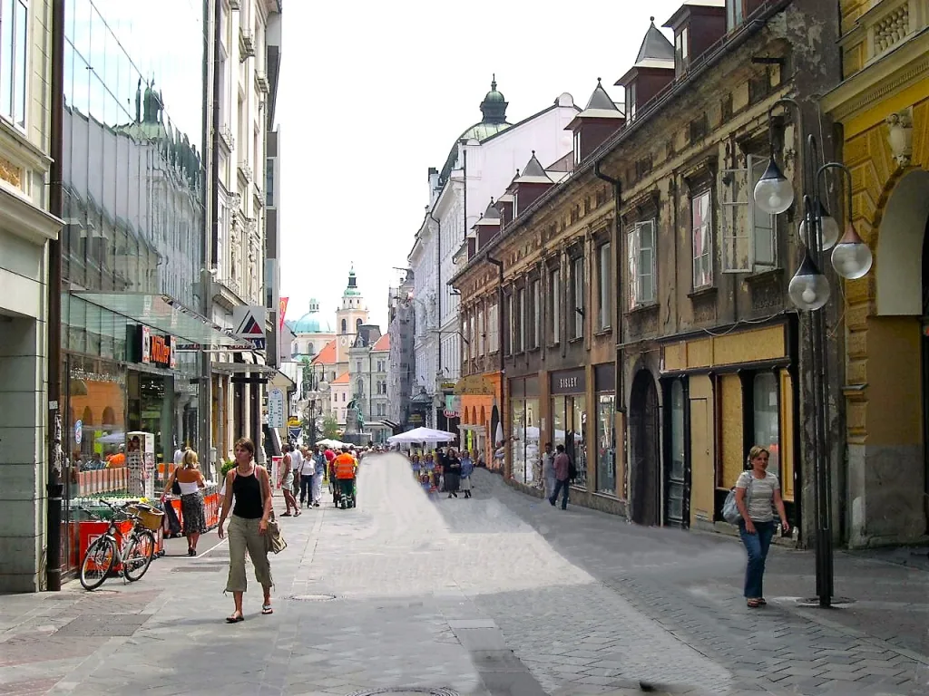 5 Centro de Ljubljana-Eslovenia