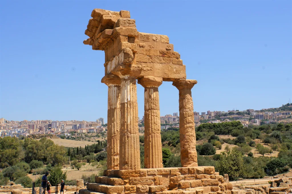 15 Templo de Castor y Pollux-Sicilia-Italia