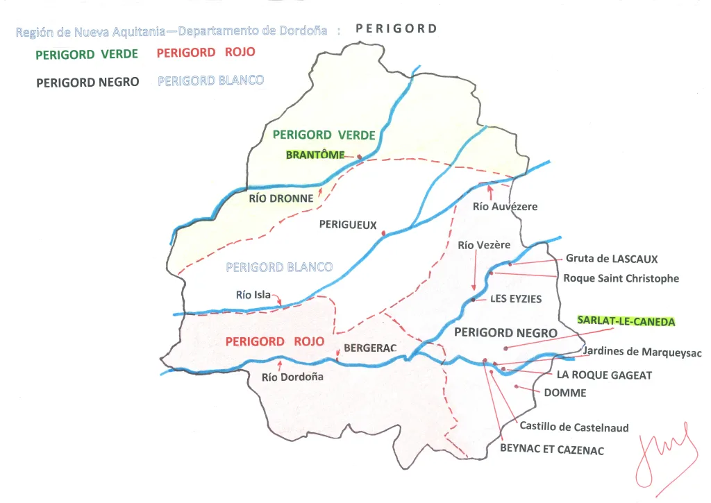 24 MAPA SARLAT-fRANCIA