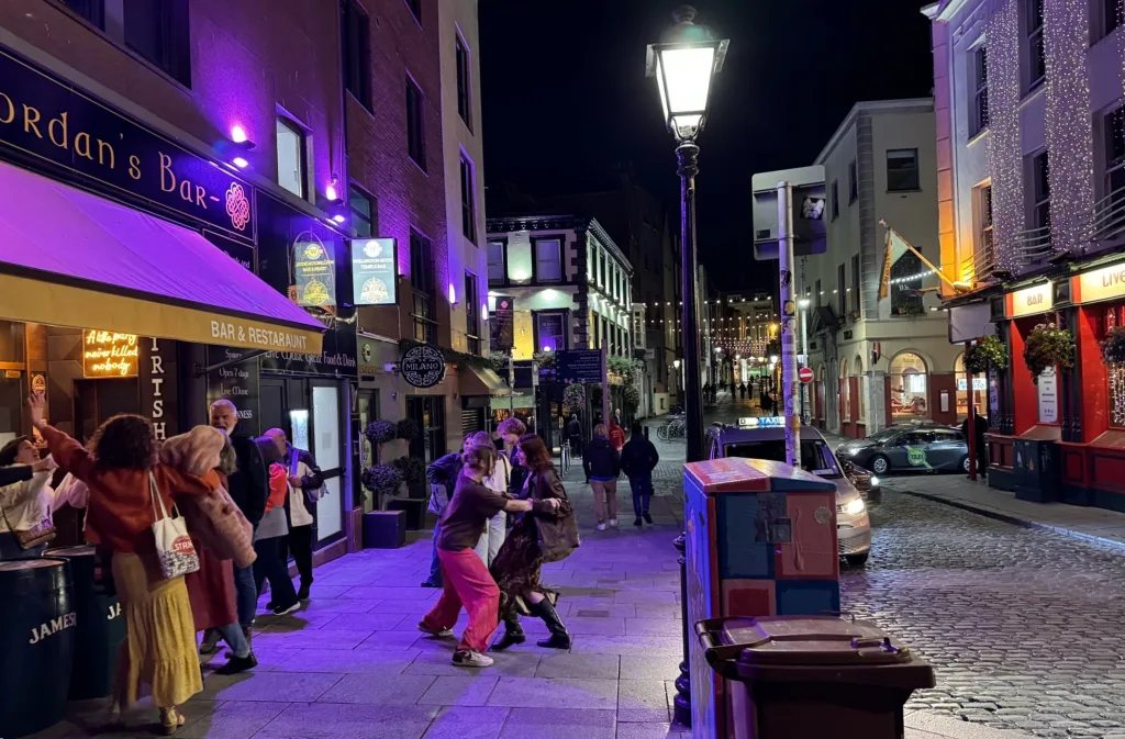 5 Dublín by Night-Irlanda