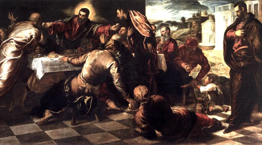 21 Santa Cena-Tintoretto-Venezia-Italia