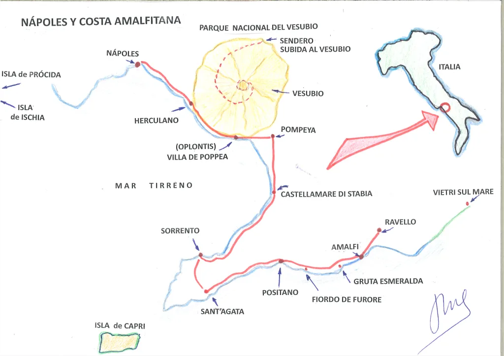 25 Mapa-Pompeya-Italia