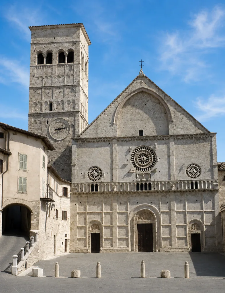 10 catedral de San Rufino-Asís-Italia