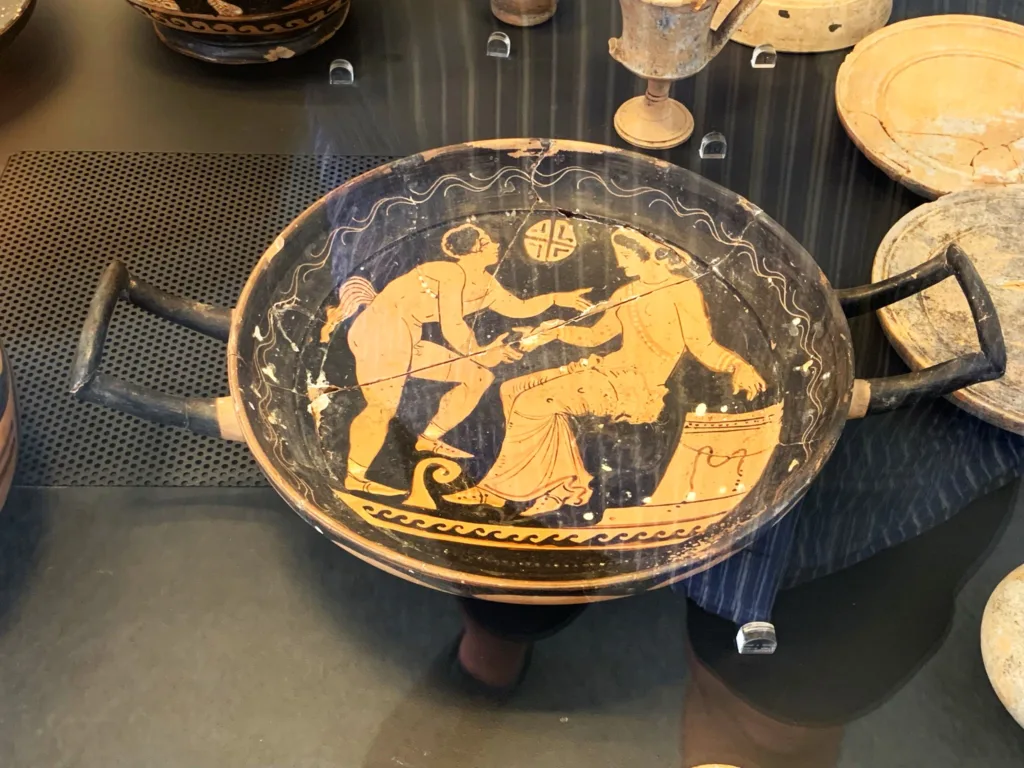 21 Cerámica Roja-Paestum-Italñia