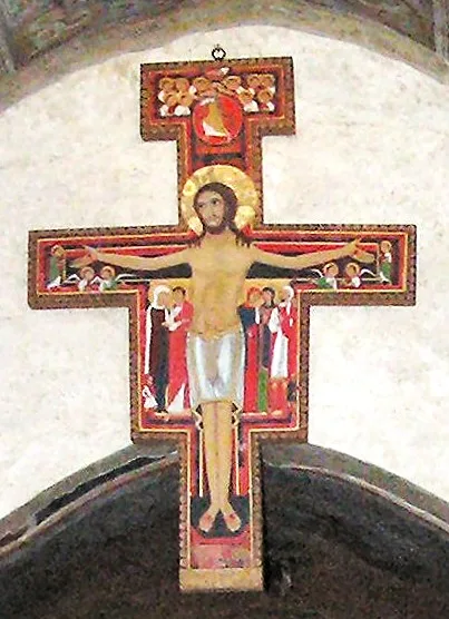 9 Crucifijo de san Damián-Asís-Italia
