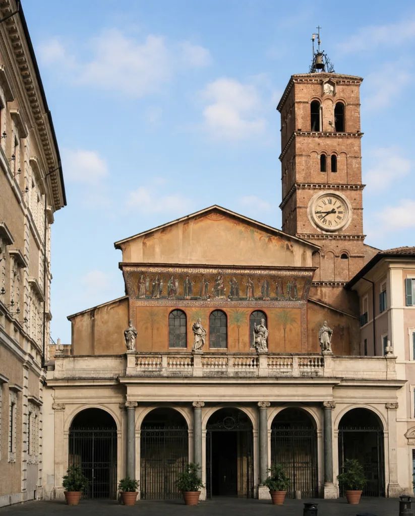 9 Santa Mª del Trstévere-Roma.Italia