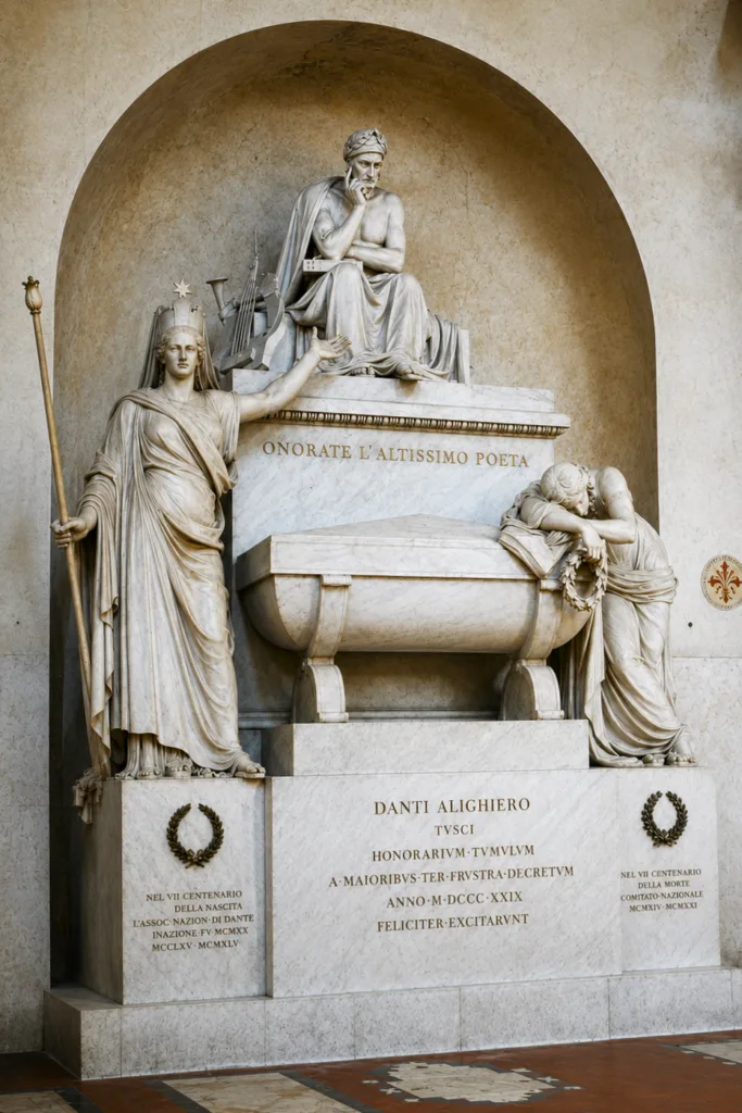 8 Tumba de dante-Santa Croce-Florencia-Italia