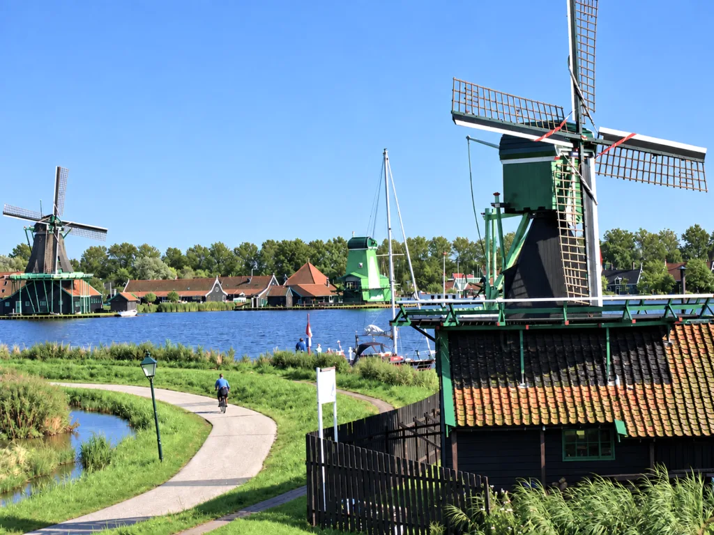 1 Molinos de Zaanse Schans-Países Bajos