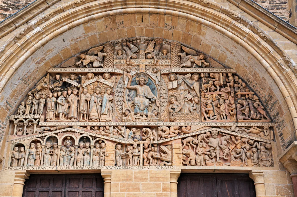 11 Tímpano Abadía-Conques-Francia