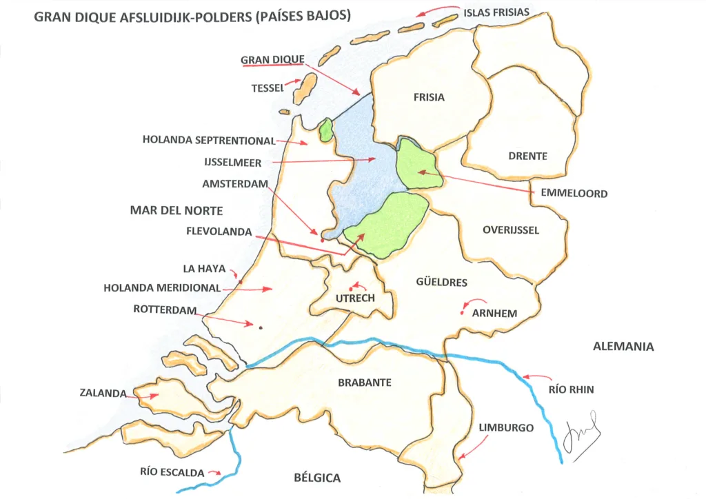 12 Mapa Duiqu-Países Bajoa