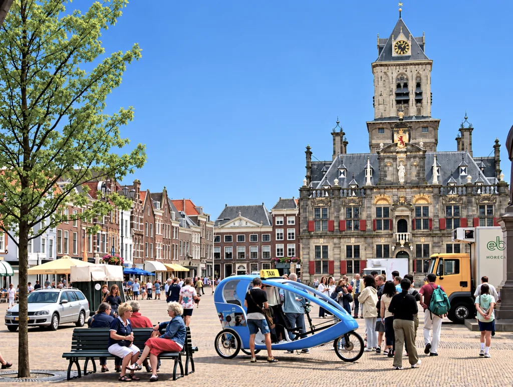 12 Grotte Markt-Delft-Países Bajos