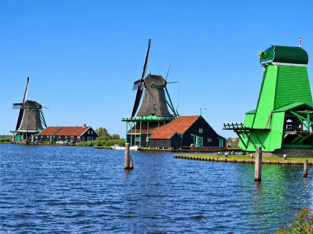 19 Molinos de Zaanse Schans-Paísees Bajos