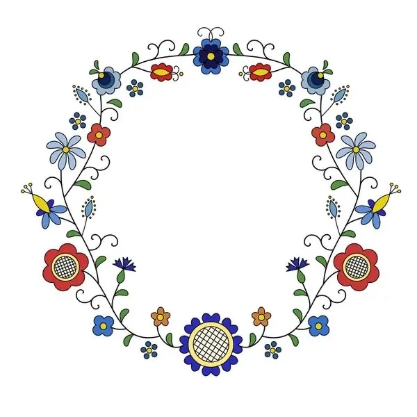 22 Bordados Casubios-Slowinski-Polonia
