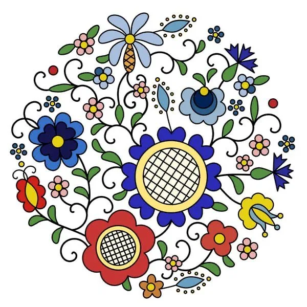 23 Bordados Casubios-Slowinski-Polonia