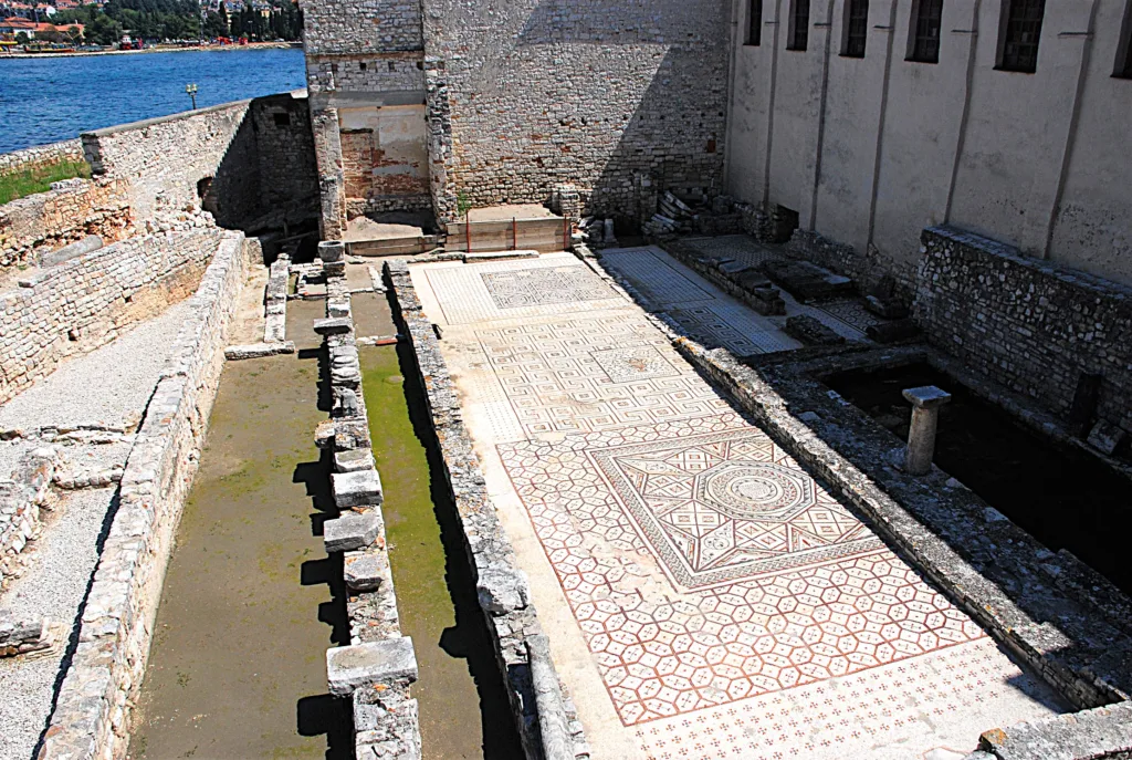 7 Mosaicos romanos. Porec-Croacia